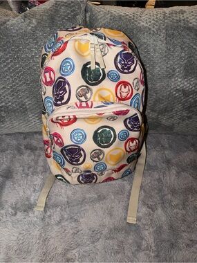 Marvel x gap superhero bookbag made of recycled material